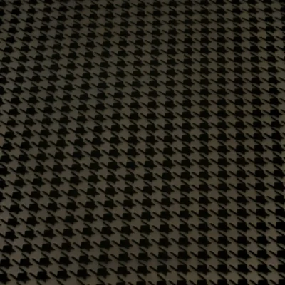Voal Negru Picior de Cocoș Catifea