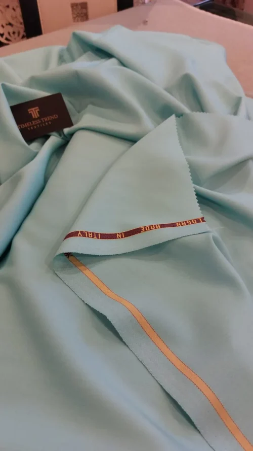 Stofă Lână Verde Turquoise